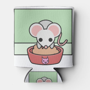 Bravery Cat Rat Can Cooler