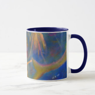"Braving The Depths" Mermaid Art (Redhead) Mug