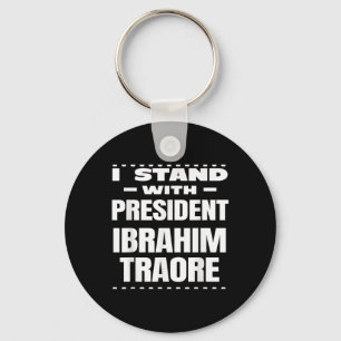 Bravo Captain Ibrahim Traore ! Viva Burkina Faso N Key Ring