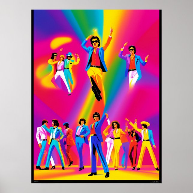 Bravo Dance Poster (pop art) (Front)