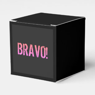 Bravo! Italian saying Favour Box