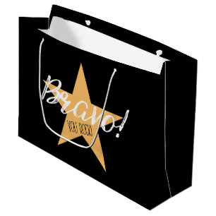 "Bravo, You Rock!" Large Gift Bag