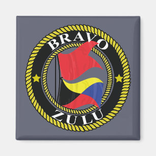 Bravo Zulu magnet