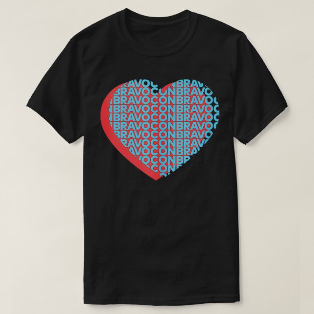 BravoCon Love  T-Shirt (Design Front)