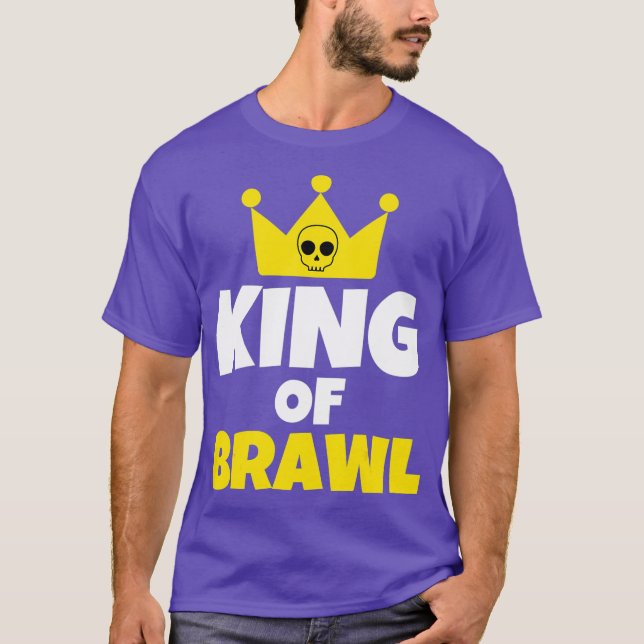 Brawl  Brawling Gamer Gaming T-Shirt (Front)