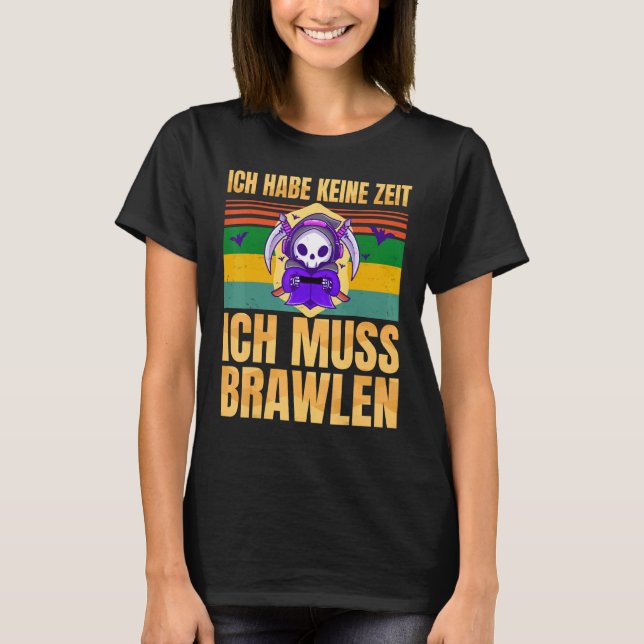 Brawlen  Brawl Gaming  Mobile  Mobile  Mobile Game T-Shirt (Front)