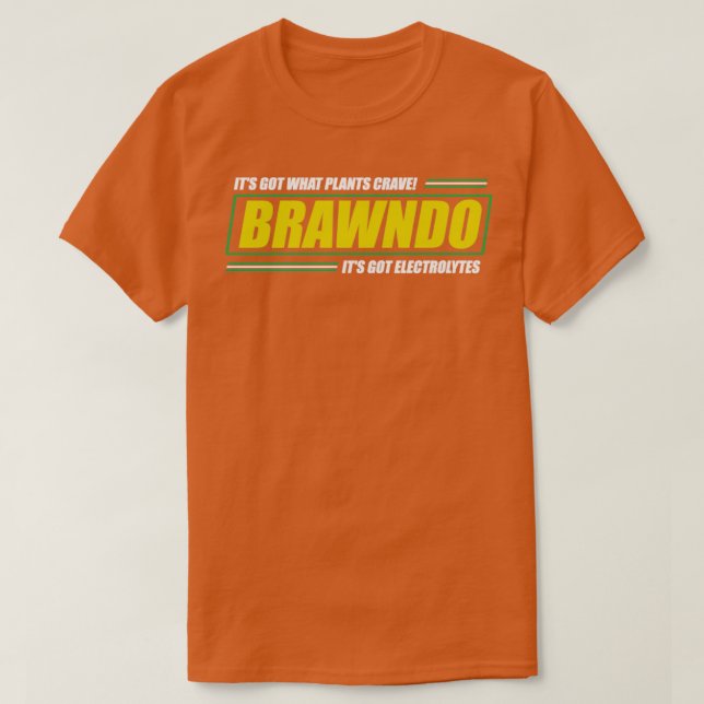 Brawndo from Idiocracy T-Shirt (Design Front)