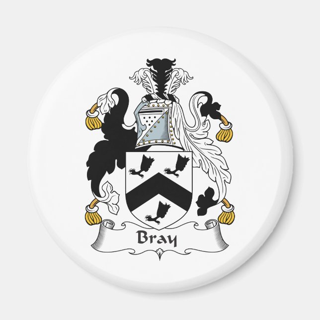 Bray Family Crest Magnet (Front)