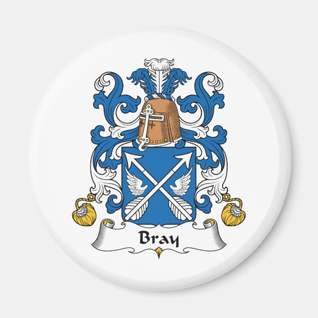 Bray Family Crest Magnet (Front)