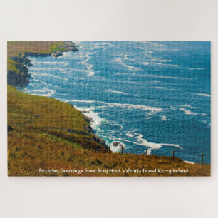 Bray Head Valentia Island Kerry Ireland. Jigsaw Pu Jigsaw Puzzle
