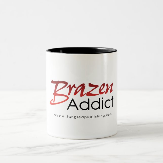 Brazen Addict mug (Center)