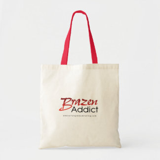 Brazen Addict Tote Bag - WHITE