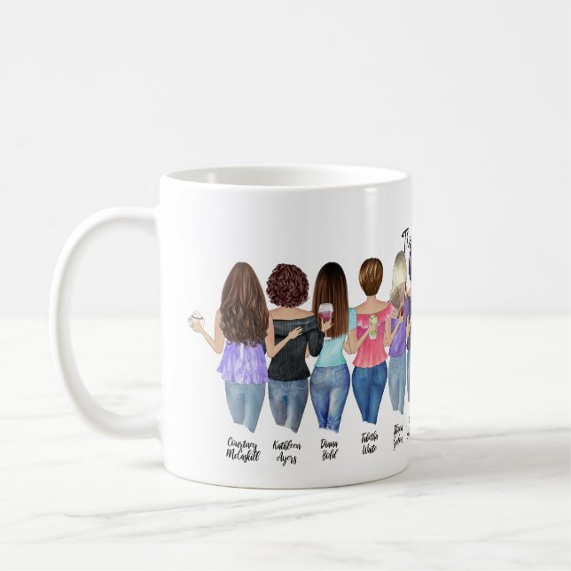 Brazen Belles Authors Mug (Left)