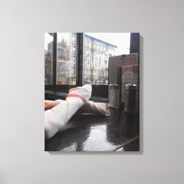 Brazen Fox Canvas Print (Front)