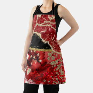 Brazen Red Apron