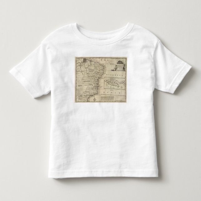 Brazil 6 toddler T-Shirt (Front)