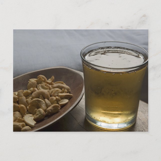 Brazil. A Glass of refreshing Guarana Energy Postcard (Front)