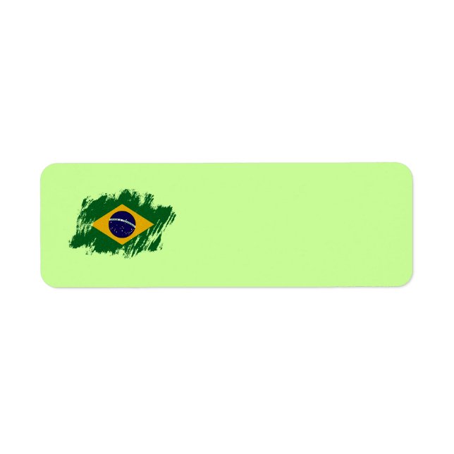 BRAZIL Address Label (Front)
