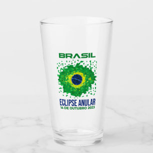 Brazil Annular Eclipse Glass