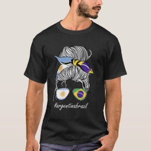 Brazil Argentina Flag Roots Country Brazil Flag T-Shirt