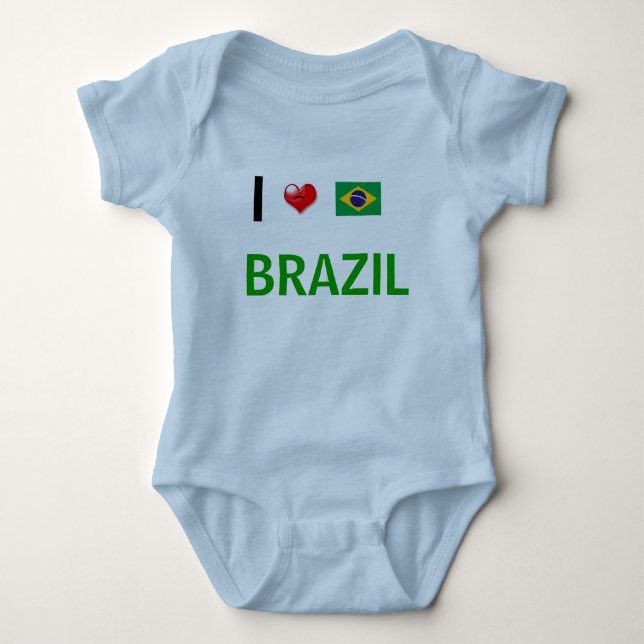 Brazil- Baby Bodysuit (Front)
