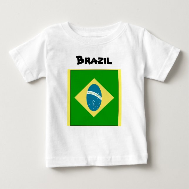 Brazil baby T-shirt (Front)