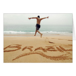 BRAZIL. Barechest man wearing a swimming suit