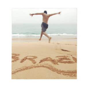 BRAZIL. Barechest man wearing a swimming suit Notepad