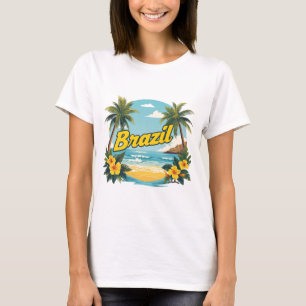 Brazil Beach Women's T-Shirt Tropical Summer Vaca