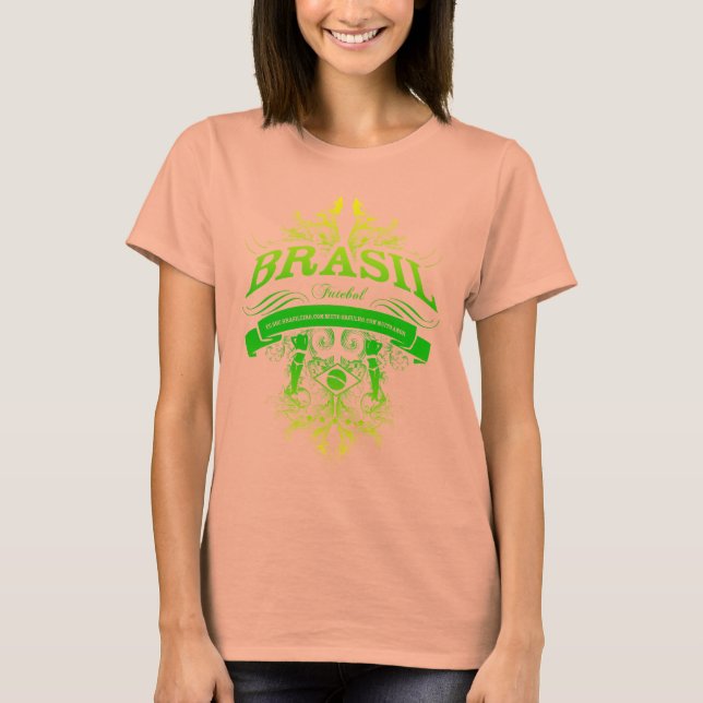 BRAZIL - Brasil Futebol T-Shirt (Front)