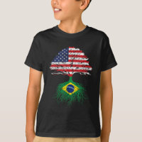 Brazil Brasil Roots American Grown For Men Women K