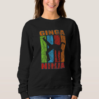 Brazil Brazilian Dance Karate Sports Fighter Capoe Sweatshirt