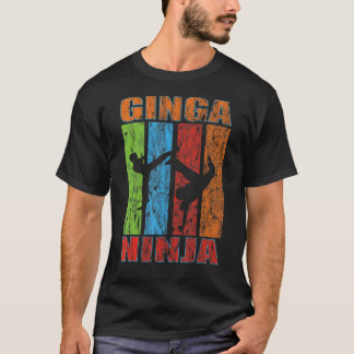 Brazil Brazilian Dance Karate Sports Fighter Capoe T-Shirt