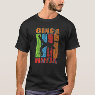 Brazil Brazilian Dance Karate Sports Fighter Capoe T-Shirt