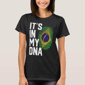 Brazil Brazilian Flag Heritage T-Shirt