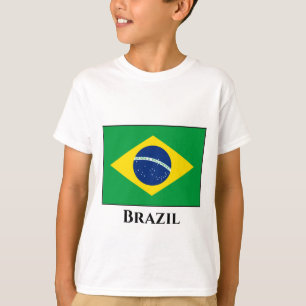 Brazil (Brazilian) Flag T-Shirt