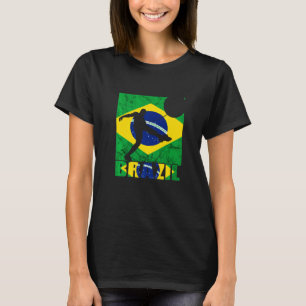 Brazil Brazilian Football Player Brazilian Flag Br T-Shirt