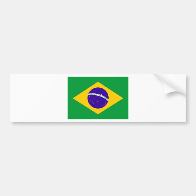 Brazil Bumper Sticker (Front)