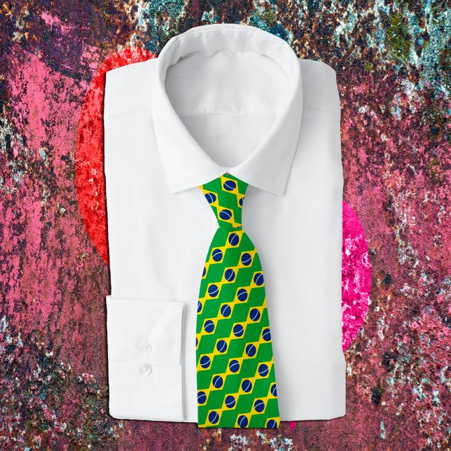 Brazil business Ties, Brazilian Flag fashion Tie (Creator Uploaded)