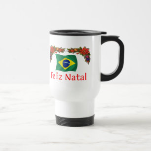 Brazil Christmas Travel Mug