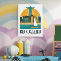 Brazil City Rio de Janeiro Vintage    