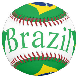 Brazil Country Flag Thunder_Cove Softball