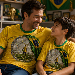 Brazil Crystal Football Legacy – Soccer Elite Poster