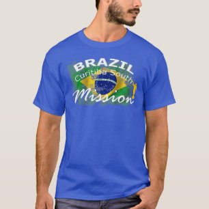 Brazil Curitaba South Mormon LDS Mission Gift T-Shirt