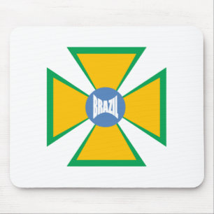 BRAZIL DESIGN Mouse Carpet Pad