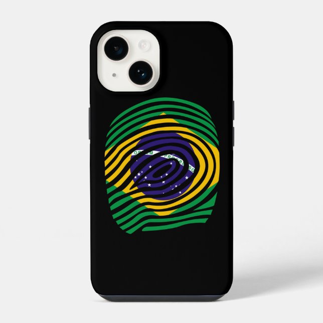 Brazil DNA iPhone Case (Back)