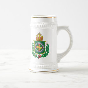 Brazil Empire Coat of Arms Beer Stein