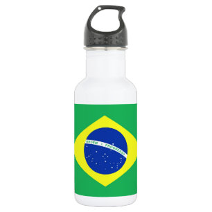 Brazil Flag 532 Ml Water Bottle