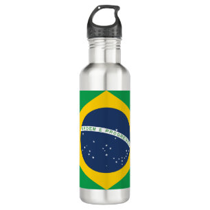 Brazil Flag 710 Ml Water Bottle