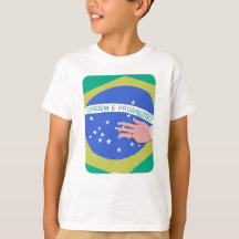 Brazil Flag and Lula´s Hand - Patriotic Brazilian